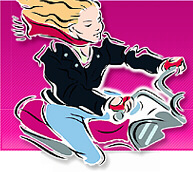 Lady Biker Gifts website